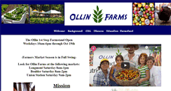 Desktop Screenshot of ollinfarms.com